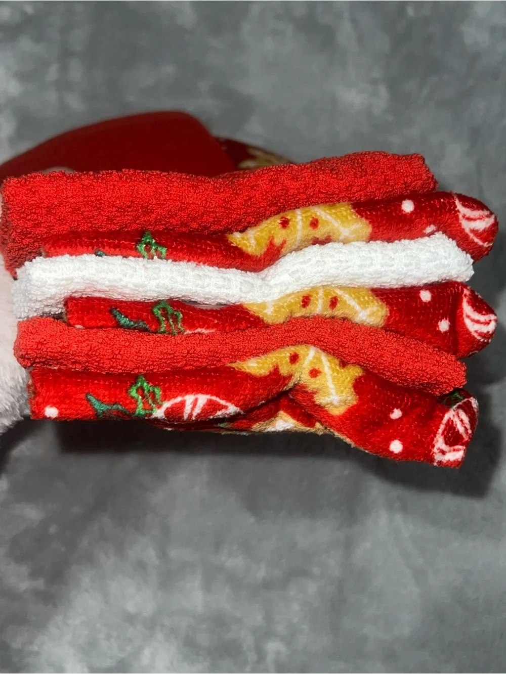 The Big One by Kohl’s Christmas Gingerbread 6-Pack Kitchen Towels NWT 🎄🍪